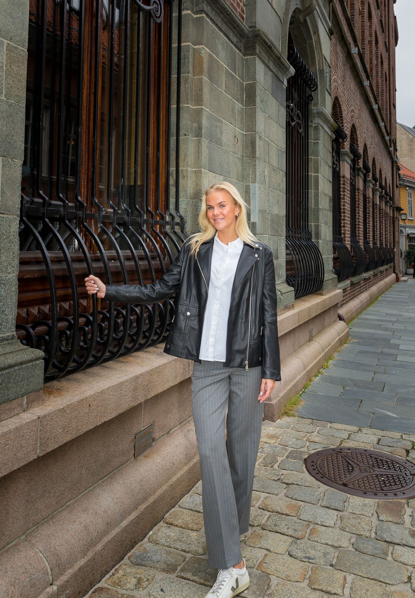 Madison Skinnjakke - Sort